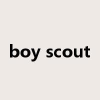 boy scout是什么意思