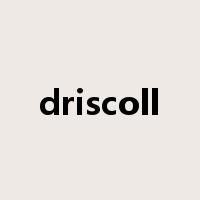 driscoll是什么意思