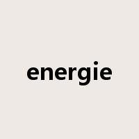 energie是什么意思