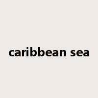 caribbean sea是什么意思