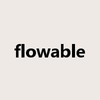 flowable是什么意思
