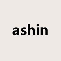 ashin是什么意思