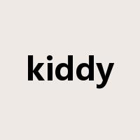 kiddy是什么意思