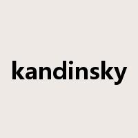 kandinsky是什么意思