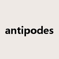antipodes是什么意思