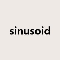 sinusoid是什么意思