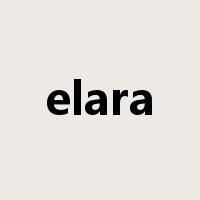 elara是什么意思