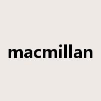 macmillan是什么意思