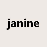 janine是什么意思
