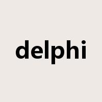 delphi是什么意思