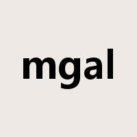 mgal是什么意思