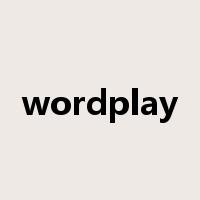 wordplay是什么意思