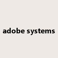 adobe systems是什么意思