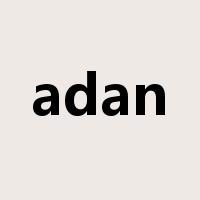 adan是什么意思
