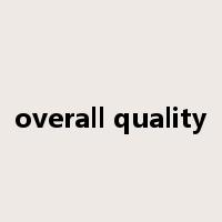 overall quality是什么意思