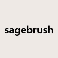 sagebrush是什么意思