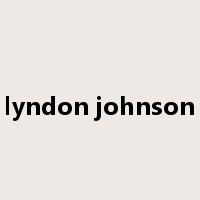 lyndon johnson是什么意思