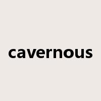 cavernous是什么意思
