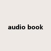 audio book是什么意思