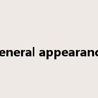 general appearance是什么意思