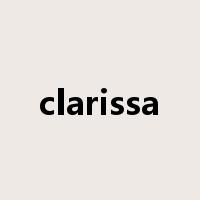 clarissa是什么意思
