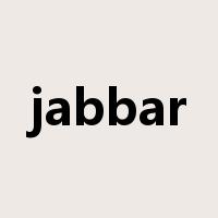 jabbar是什么意思