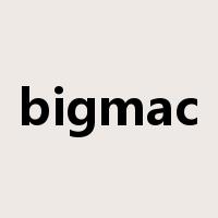 bigmac是什么意思