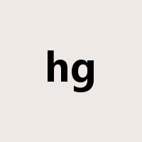hg是什么意思