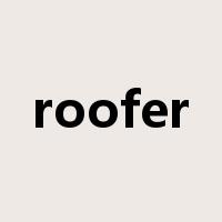 roofer是什么意思