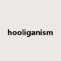 hooliganism是什么意思