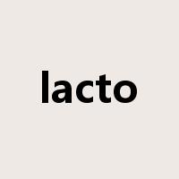 lacto是什么意思