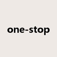 one-stop是什么意思