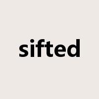 sifted是什么意思