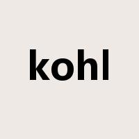 kohl是什么意思