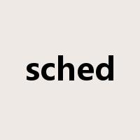sched是什么意思