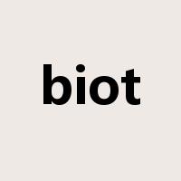 biot是什么意思