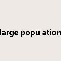 large population是什么意思