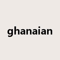 ghanaian是什么意思