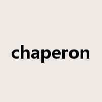 chaperon是什么意思