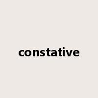 constative是什么意思