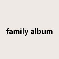 family album是什么意思