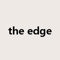 the edge是什么意思