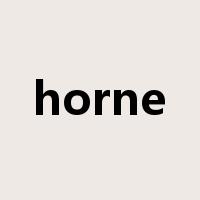 horne是什么意思
