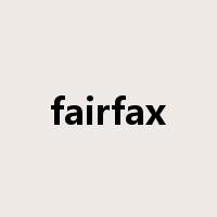 fairfax是什么意思