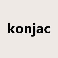 konjac是什么意思