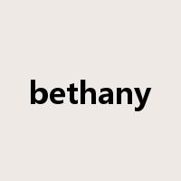 bethany是什么意思