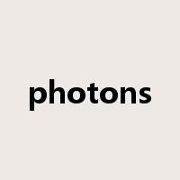 photons是什么意思
