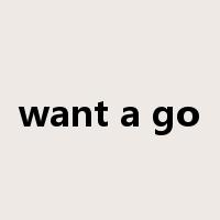 want a go是什么意思