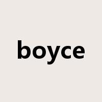 boyce是什么意思