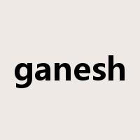 ganesh是什么意思